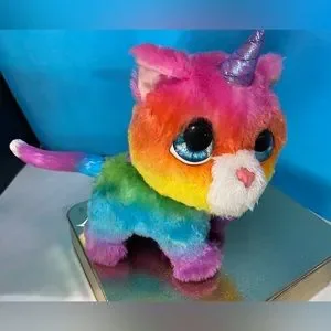 Hasbro Toys Fur Reals Ffr Walkalots Big Wags Unicorn Cat